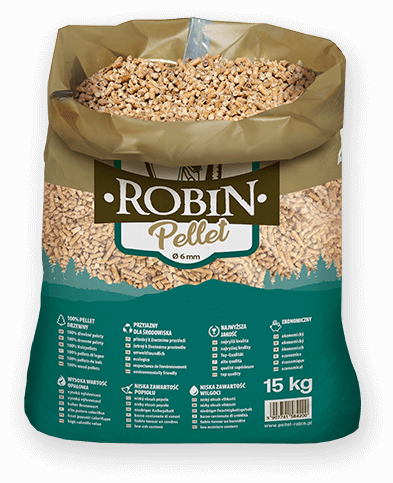 worek pelletu opałowego Robin do kupienia w Drawnie lub sklepie internetowym